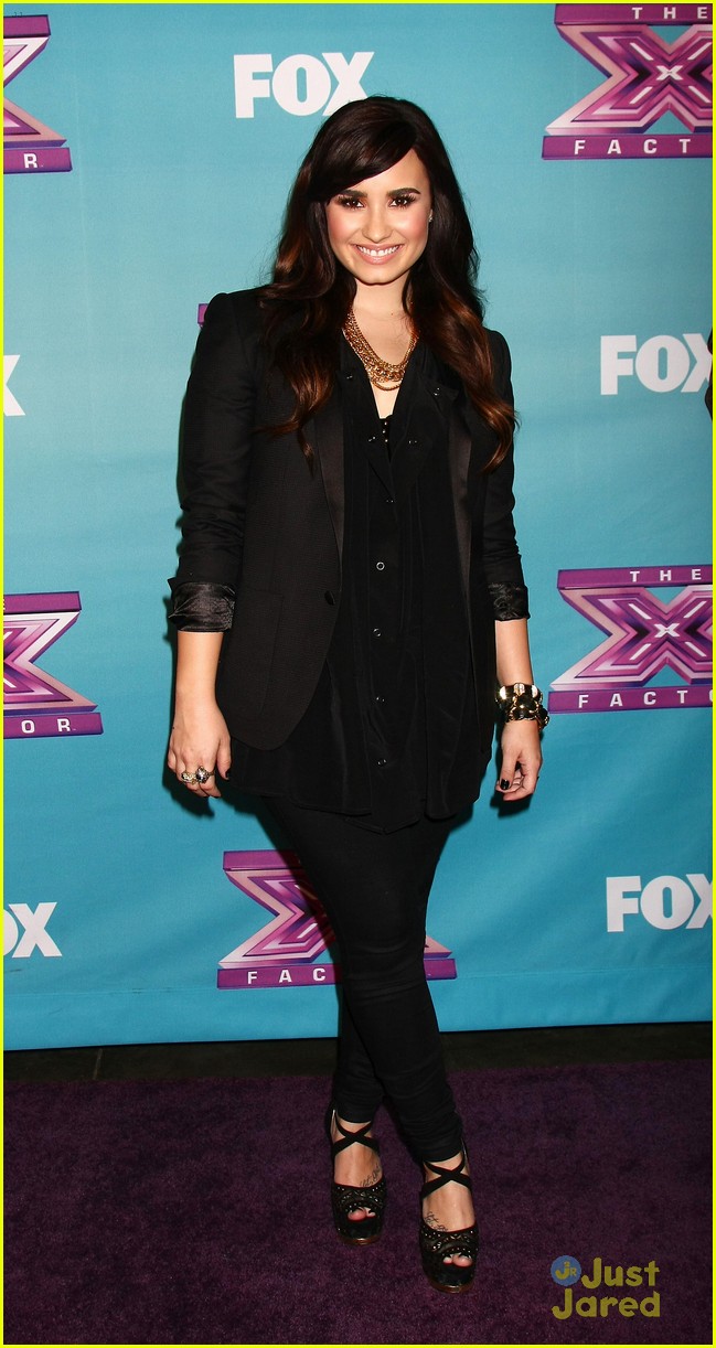 Demi Lovato: 'X Factor' Finale Party