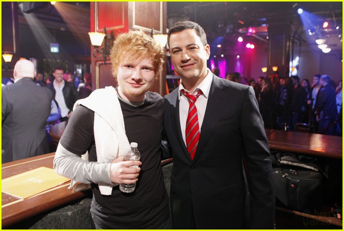 Ed Sheeran Performs 'The A Team' on Jimmy Kimmel Live