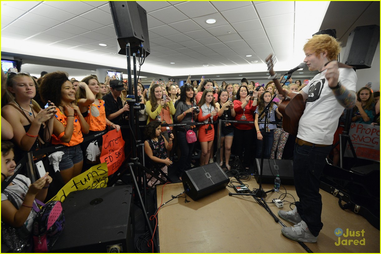 Ed Sheeran: 93.3 FLZ's Jingle Ball Pre-Show in Tampa!
