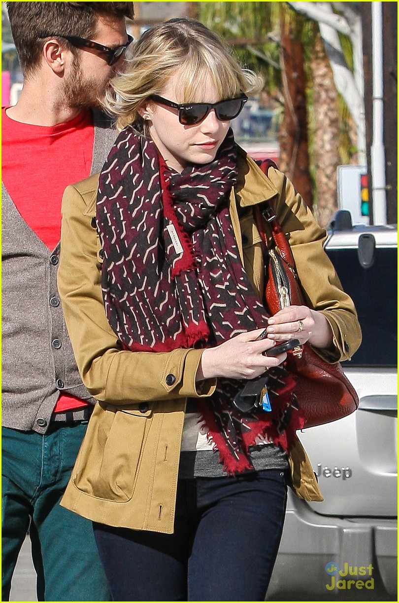Emma Stone & Andrew Garfield: Lunch in Los Angeles