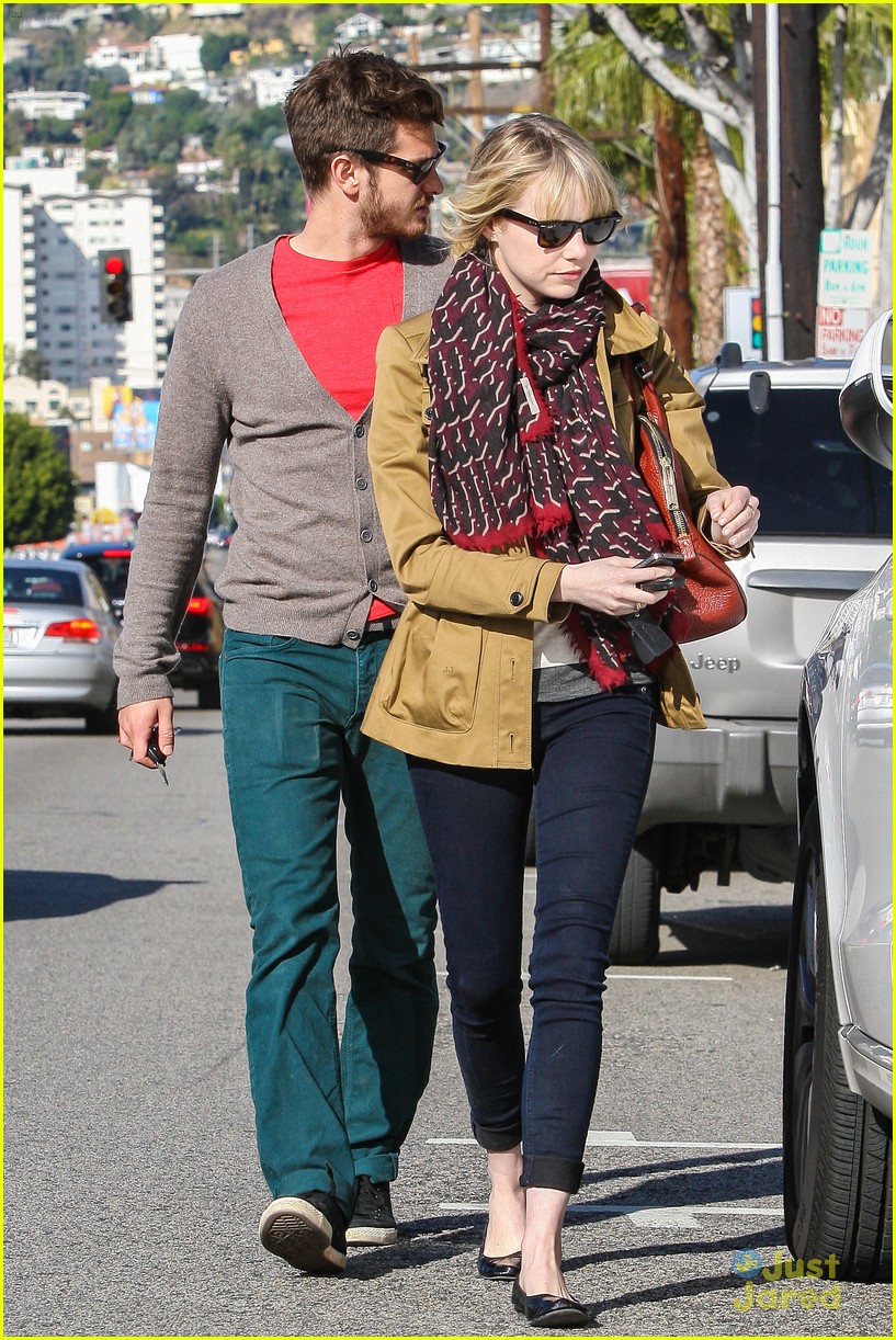 Emma Stone & Andrew Garfield: Lunch in Los Angeles