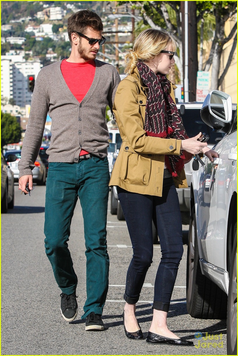 Emma Stone & Andrew Garfield: Lunch in Los Angeles