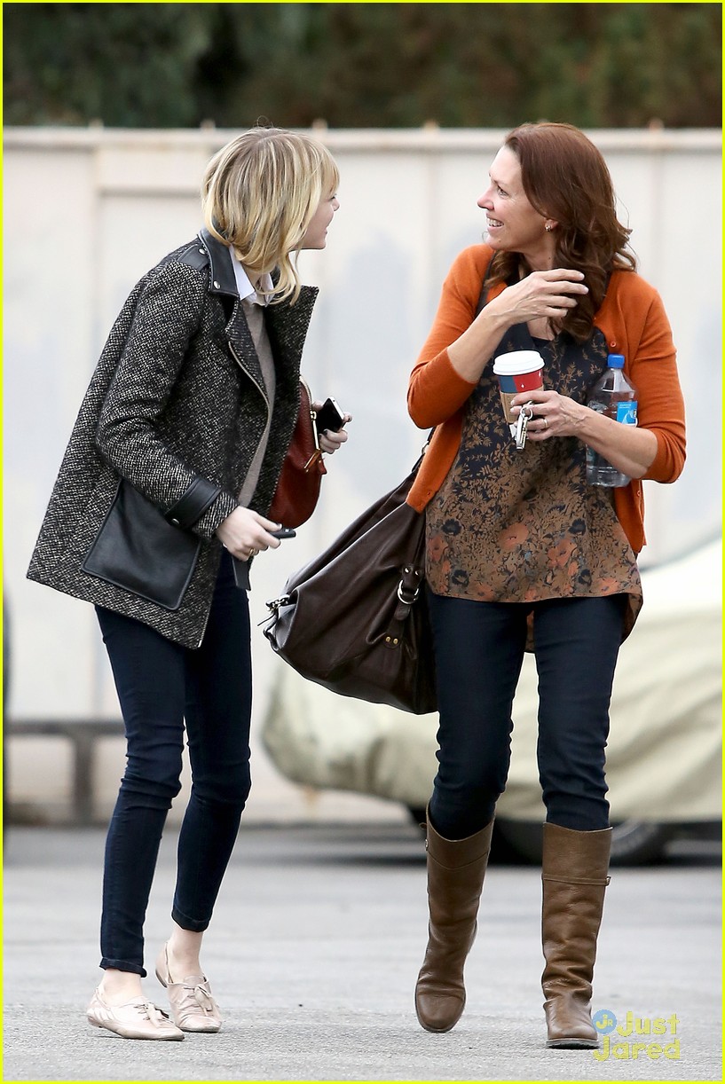 Emma Stone: Bubbly in Burbank