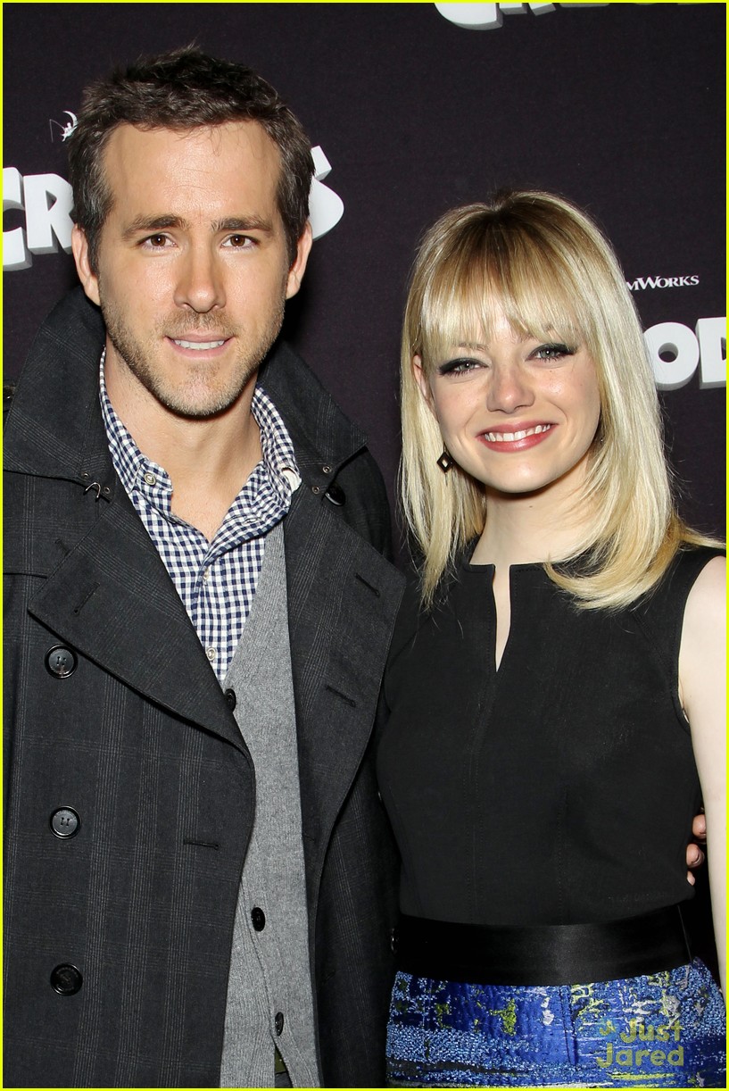 Emma Stone & Ryan Reynolds Present 'The Croods'
