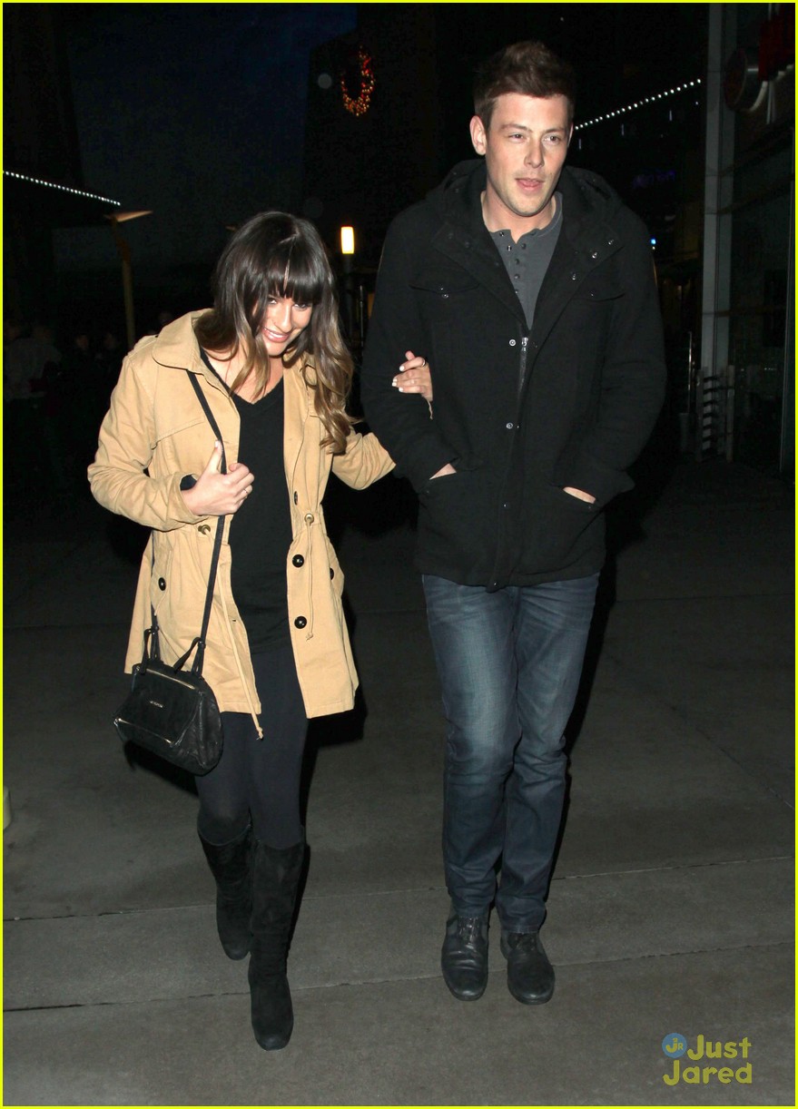 Lea Michele & Cory Monteith: Movie Date Night