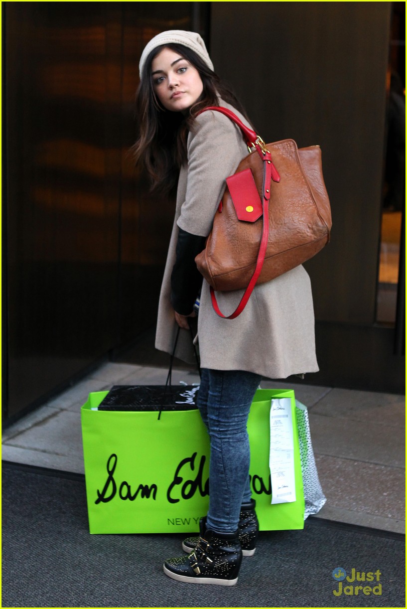 Lucy Hale: Sam Edelman Shoe Shopper