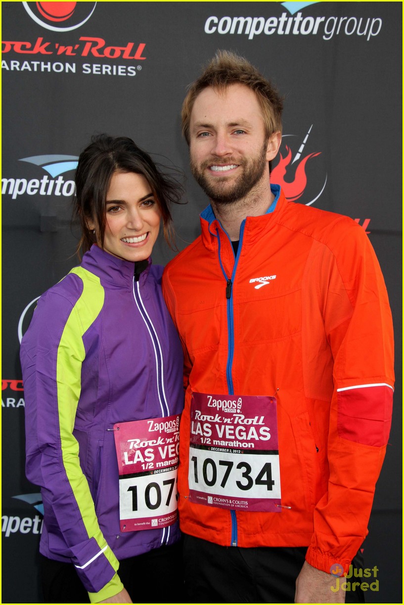 Nikki Reed & Paul McDonald: Rock 'N Roll Marathon in Vegas!