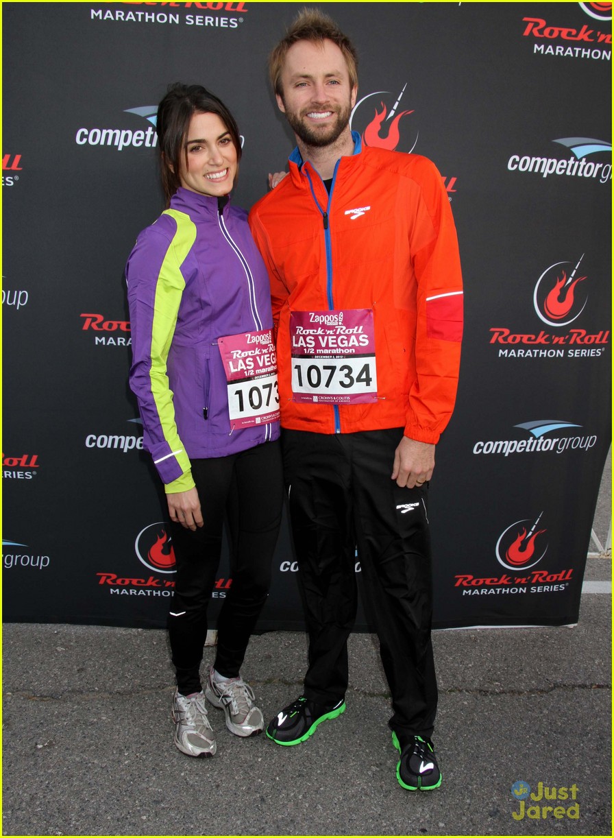 Nikki Reed & Paul McDonald: Rock 'N Roll Marathon in Vegas!