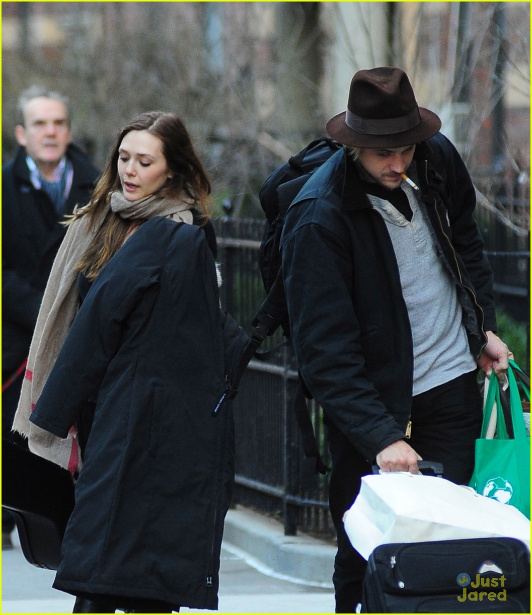 Elizabeth Olsen: Hotel Check Out with Boyd Holbrook