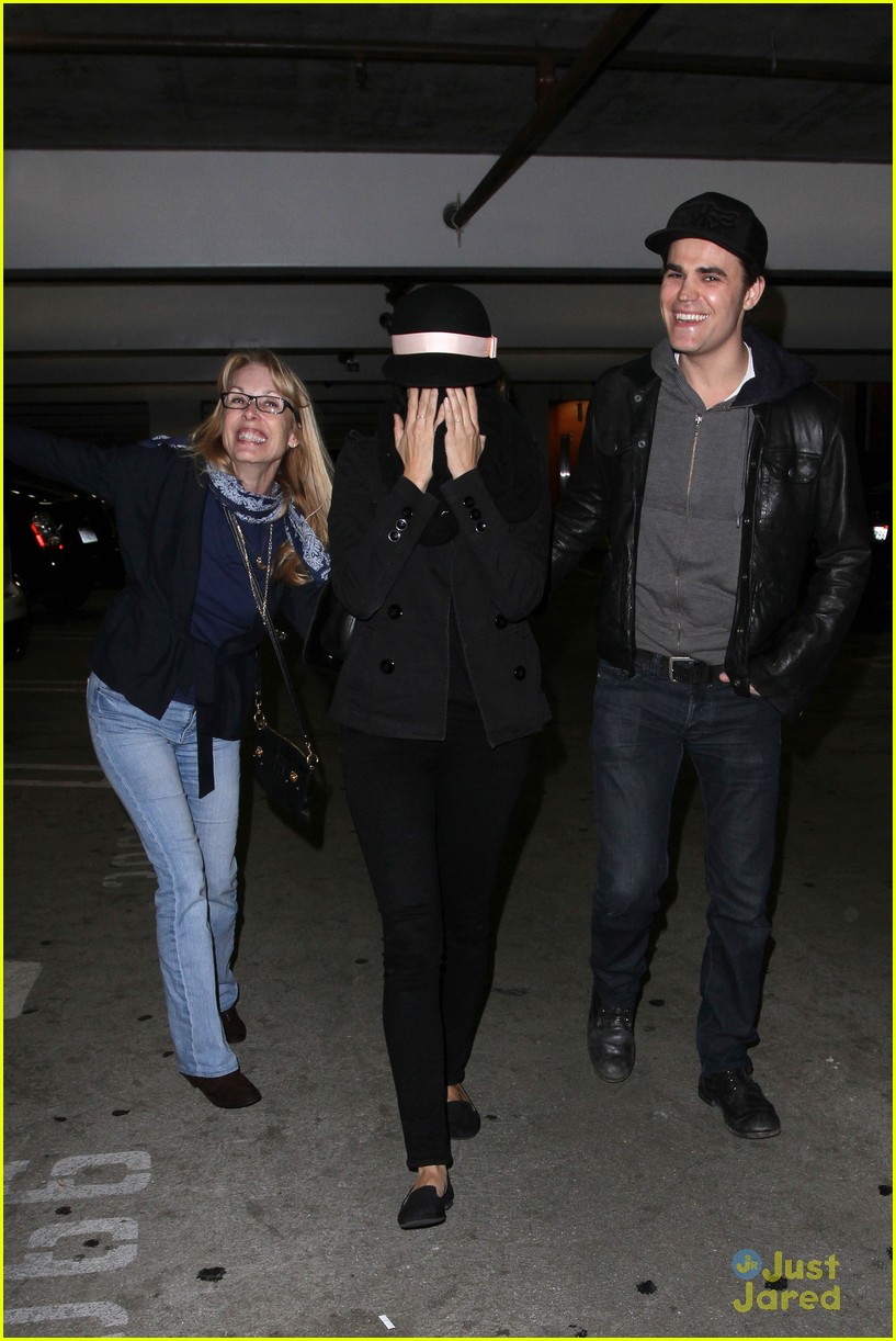 Paul Wesley & Torrey DeVitto: 'Les Miserables' Movie Date