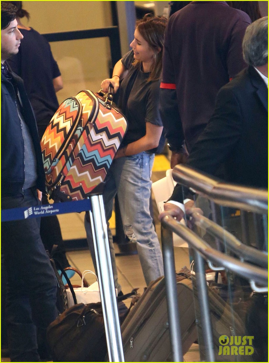 Emma Roberts: LAX Departure