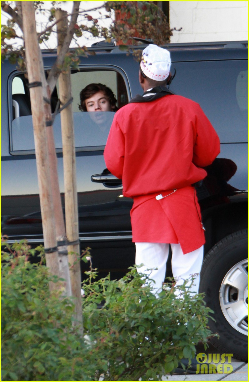 Harry Styles: In-N-Out Burger Drive Thru!