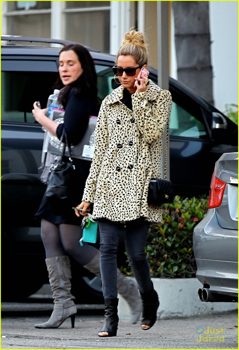 Ashley Tisdale: Gym Before Business Meeting