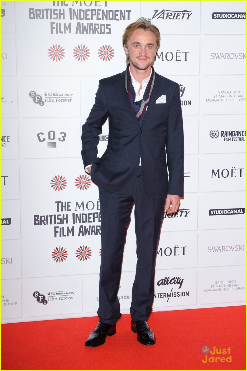 Tom Felton & Jade Olivia: British Independent Film Awards 2012