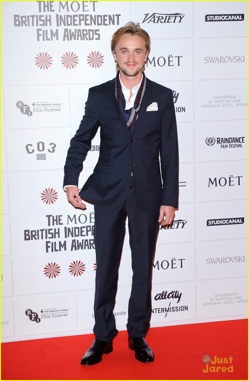 Tom Felton & Jade Olivia: British Independent Film Awards 2012