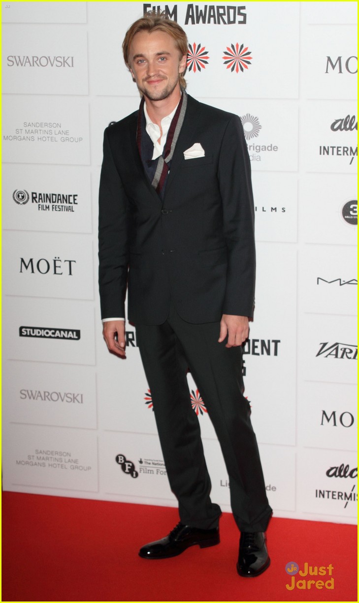 Tom Felton & Jade Olivia: British Independent Film Awards 2012