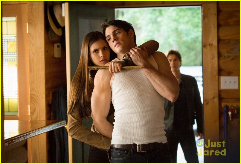 Nina Dobrev Takes Steven R. McQueen Prisoner