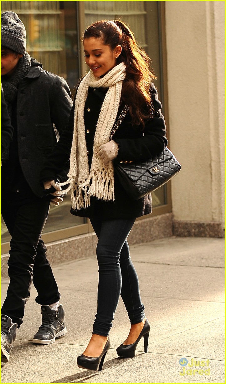 Ariana Grande: NYC Outing with Jai Brooks