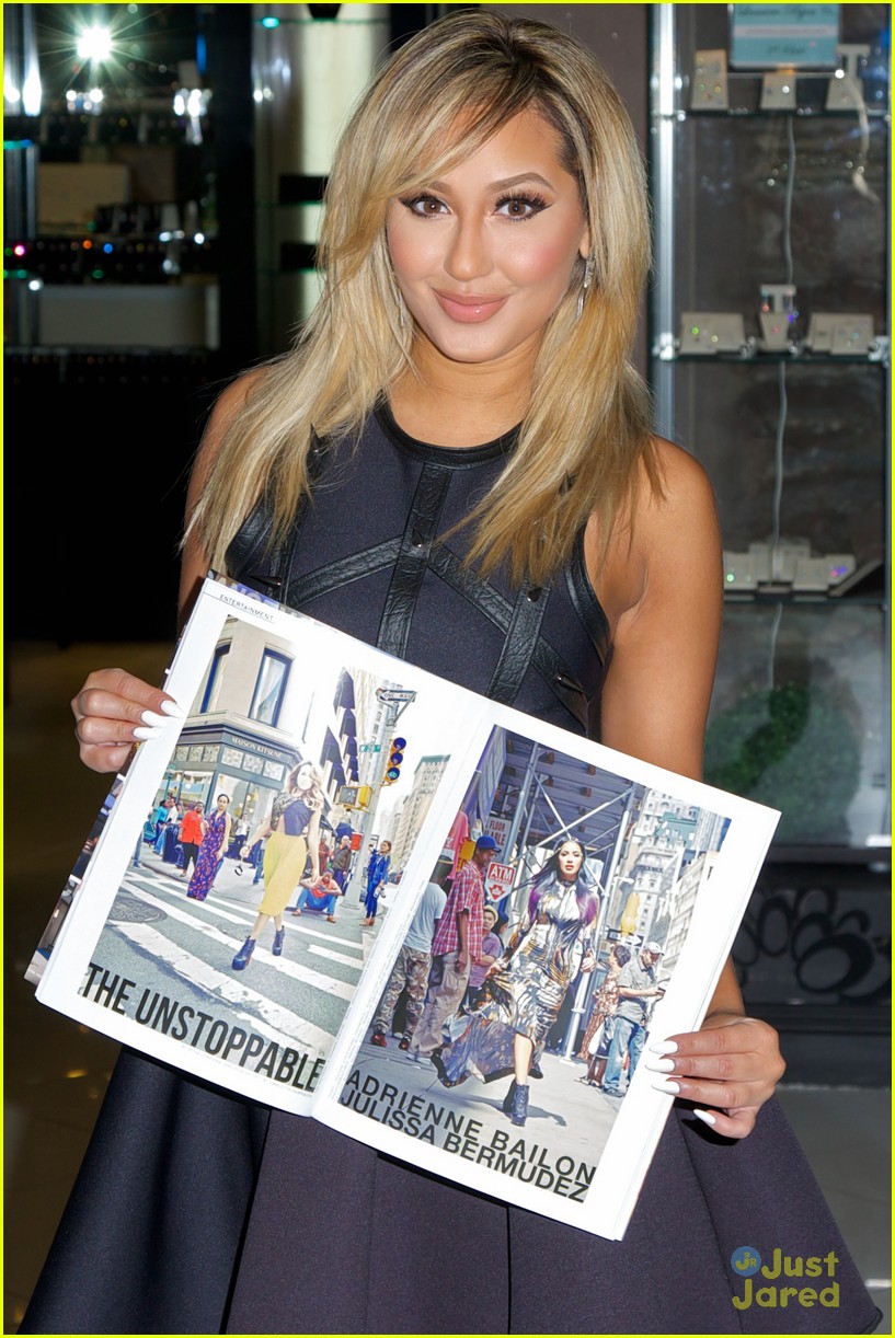 Adrienne Bailon: Raine Magazine Signing