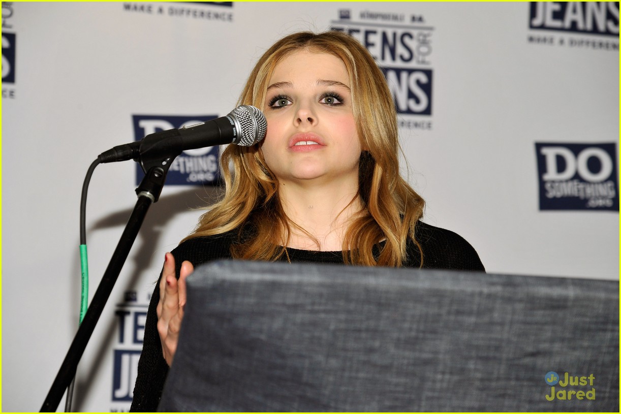 Chloe Moretz: 'Teens For Jeans' Launch with Ryan Beatty