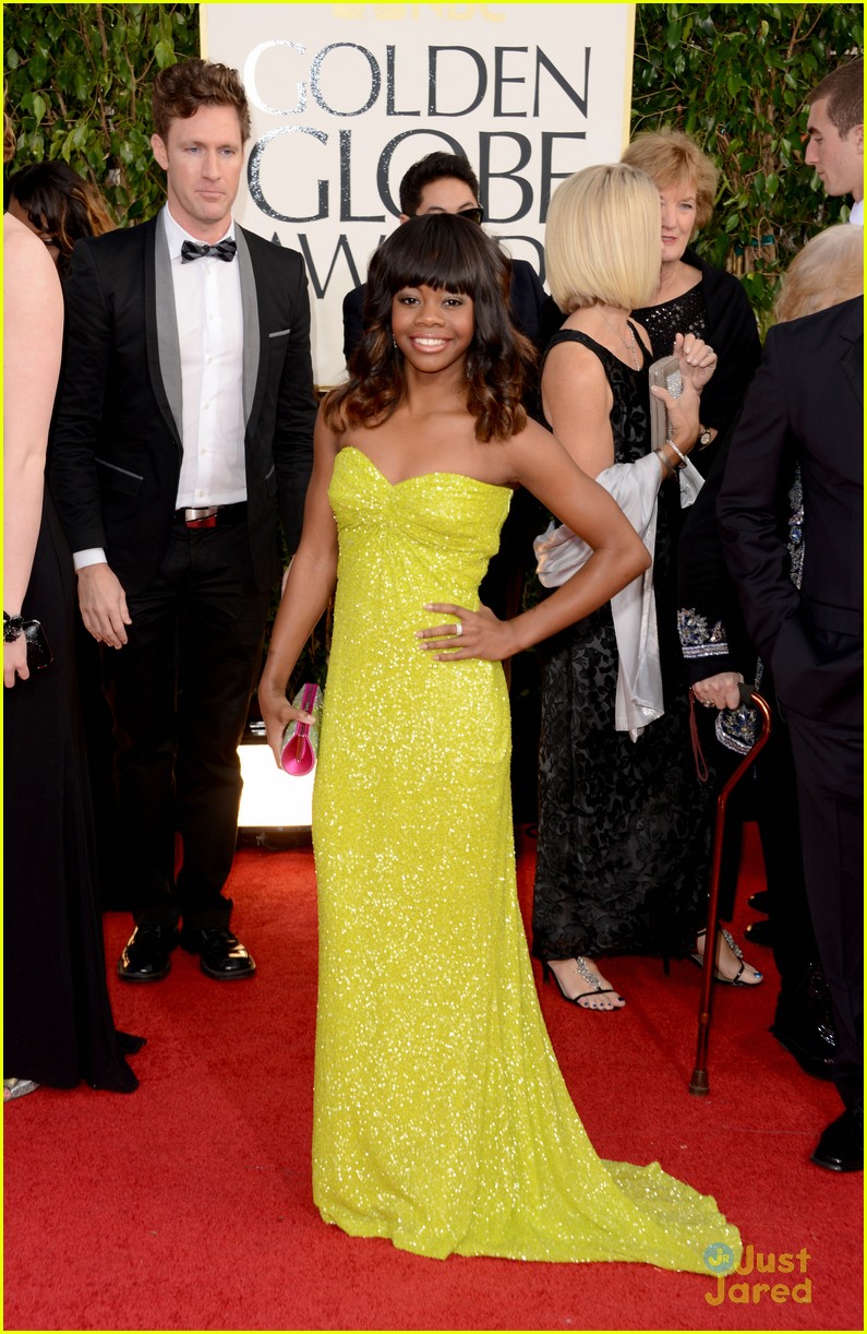 Gabby Douglas: Golden Globe Awards 2013