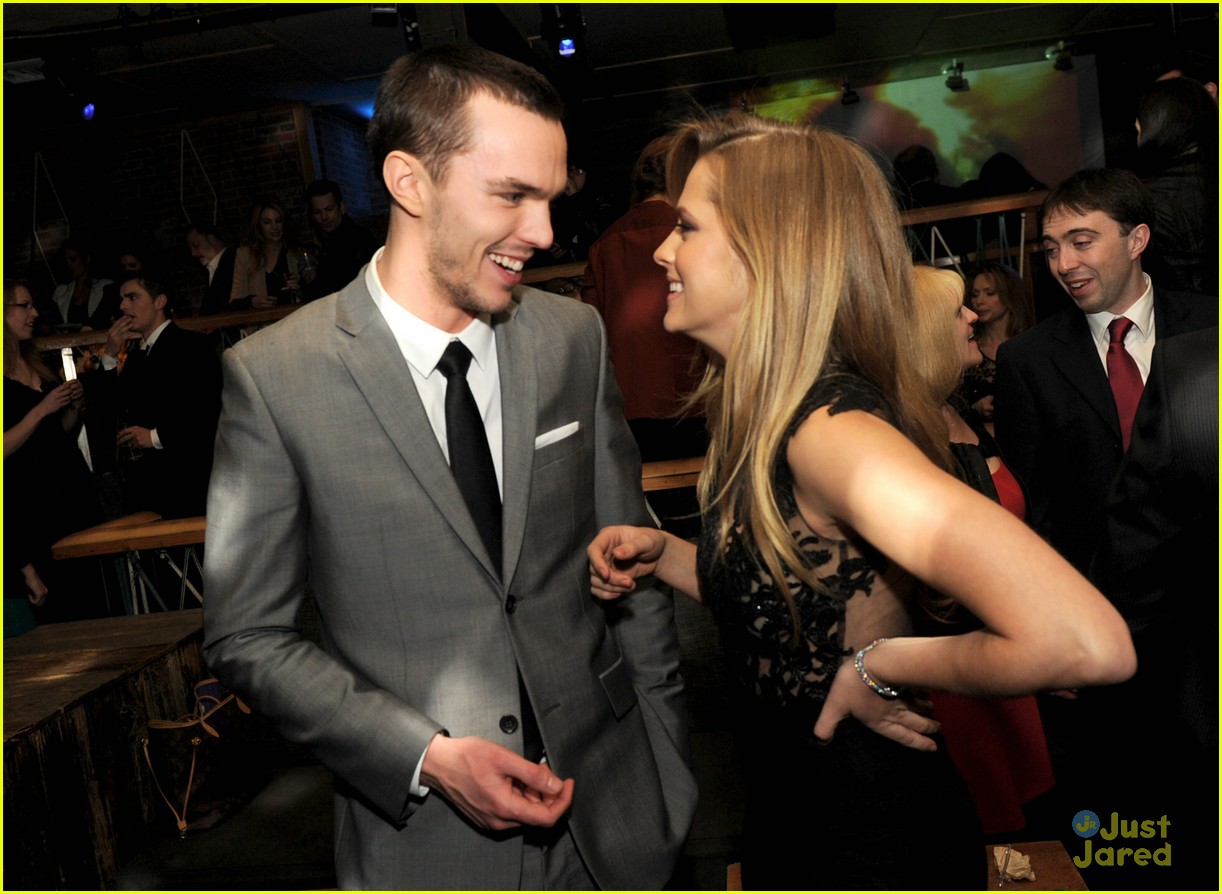 Teresa Palmer & Nicholas Hoult Premiere 'Warm Bodies'