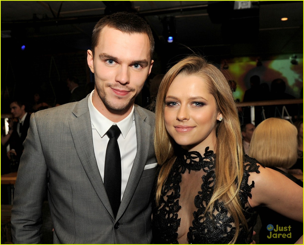 Teresa Palmer & Nicholas Hoult Premiere 'Warm Bodies'