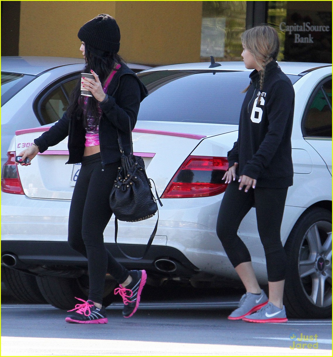 Vanessa Hudgens & Stella: Mani-Pedi Pair