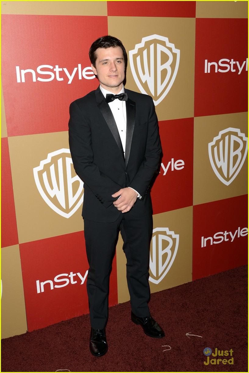 Josh Hutcherson: InStyle Golden Globe Party 2013