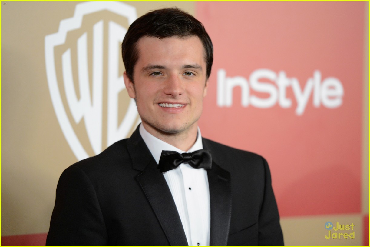 Josh Hutcherson: InStyle Golden Globe Party 2013