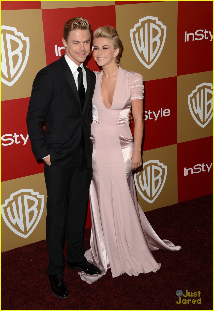 Julianne Hough: Golden Globe After Parties with Brother Derek