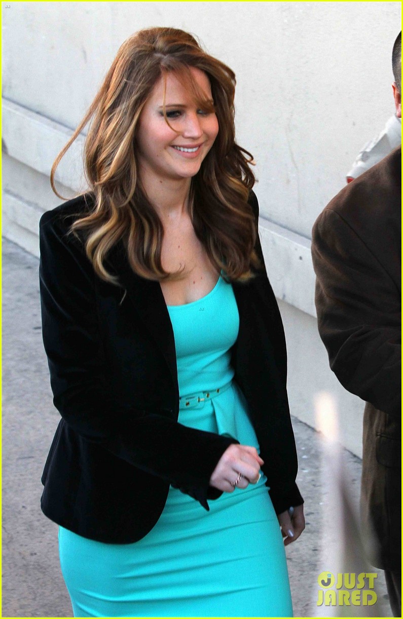 Jennifer Lawrence: 'Jimmy Kimmel Live' Appearance