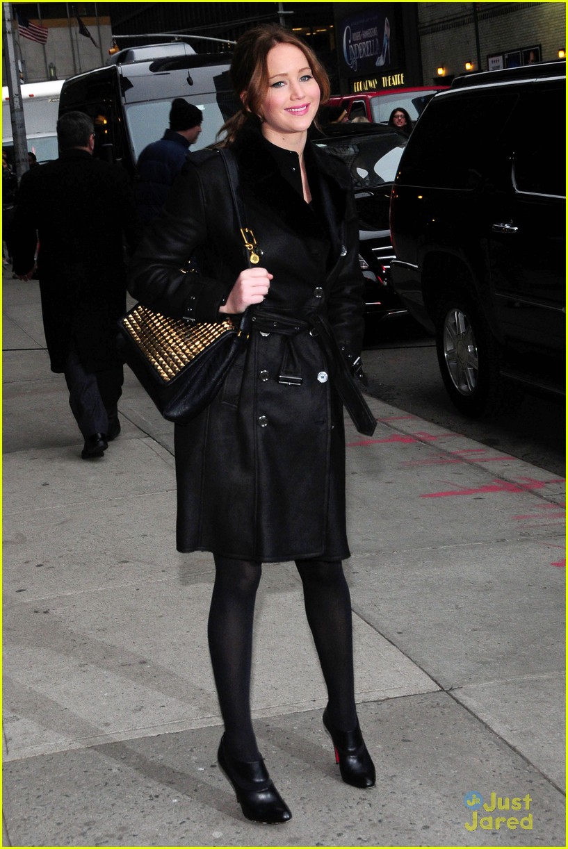 Jennifer Lawrence: 'Late Night' in New York City