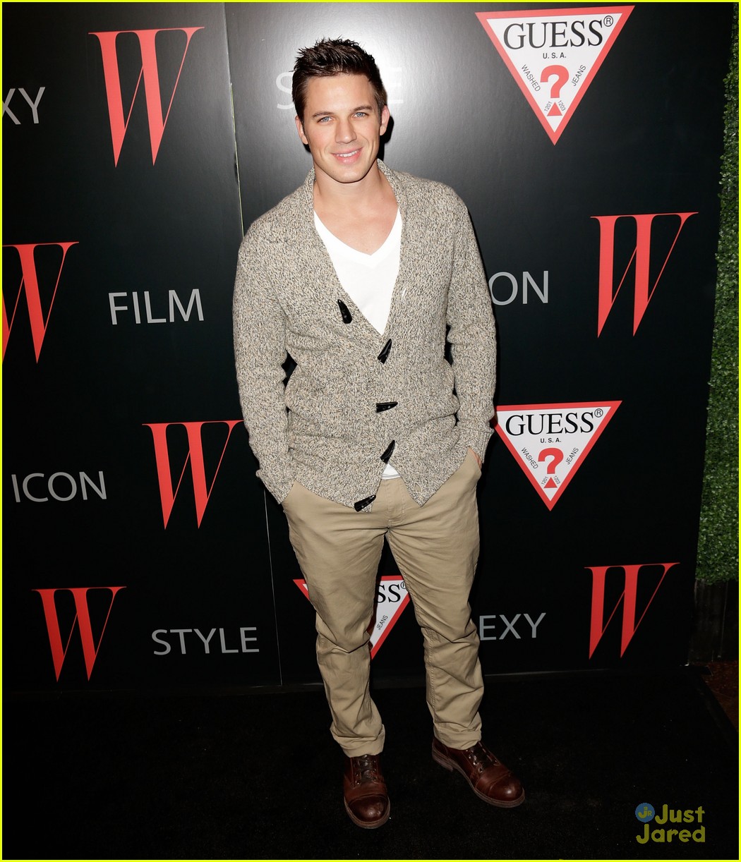 Matt Lanter & Angela Stacy Celebrate Fashion with W Mag
