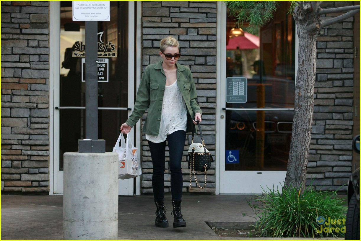Miley Cyrus: Sharky's Take Out