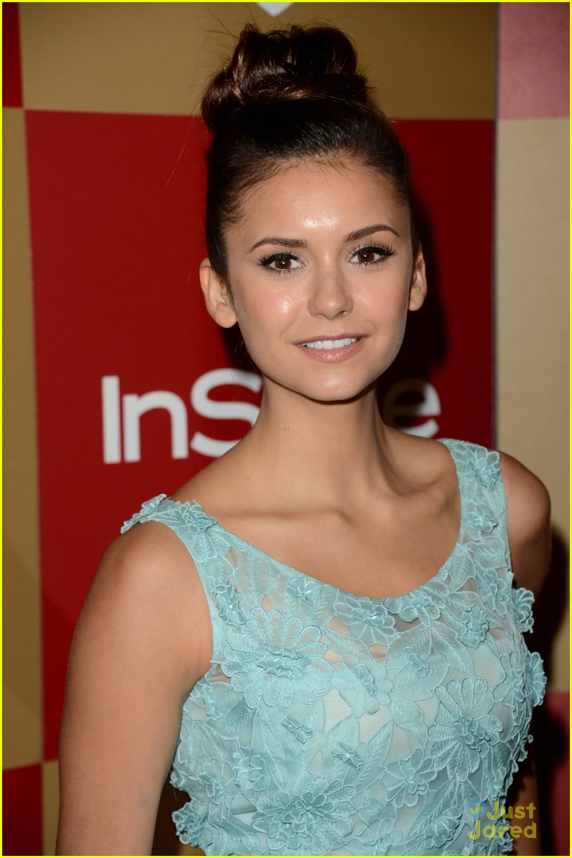 Nina Dobrev & Victoria Justice: InStyle Golden Globe Party Pair