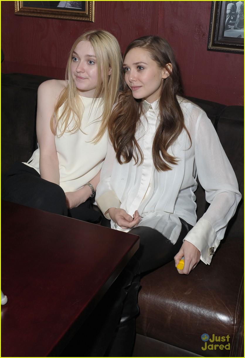 Elizabeth Olsen & Dakota Fanning: 'Very Good Girls' Luncheon