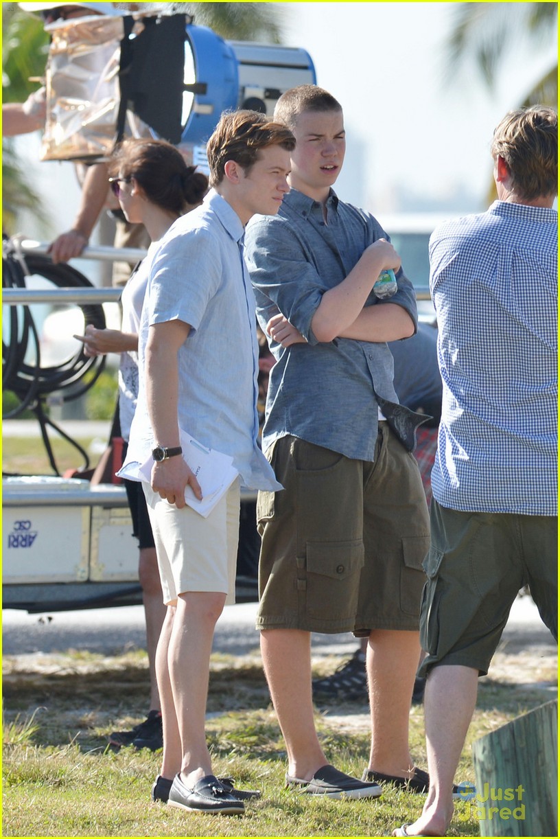 Will Poulter: 'Plastic' Filming In Miami