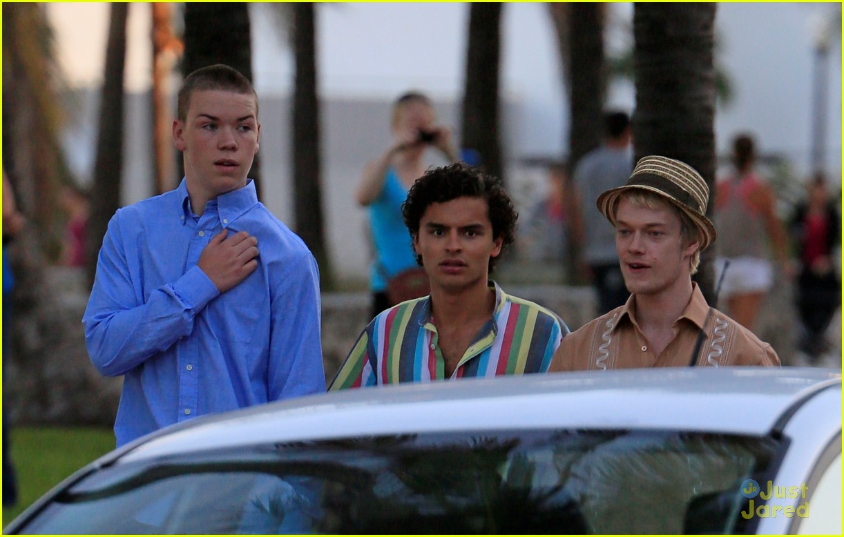 Will Poulter: 'Plastic' Filming In Miami