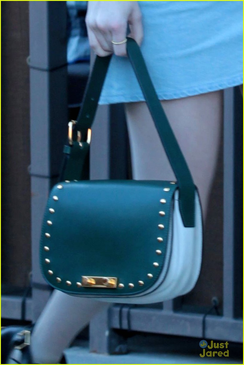 Emma Roberts Lunches at E. Baldi in Beverly Hills