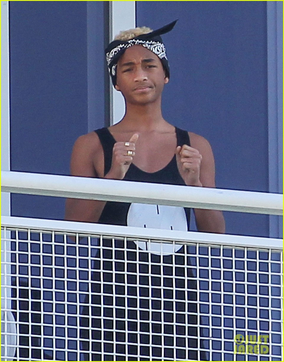 Jaden Smith: Miami Balcony Break