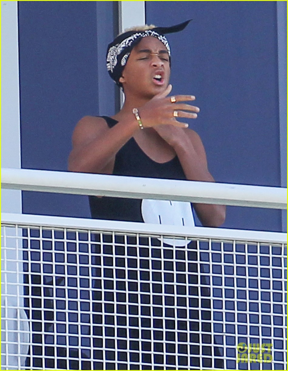 Jaden Smith: Miami Balcony Break