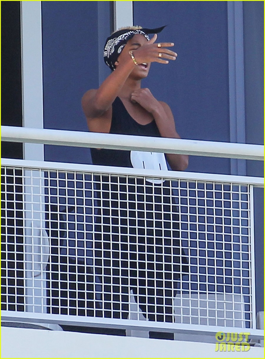 Jaden Smith: Miami Balcony Break