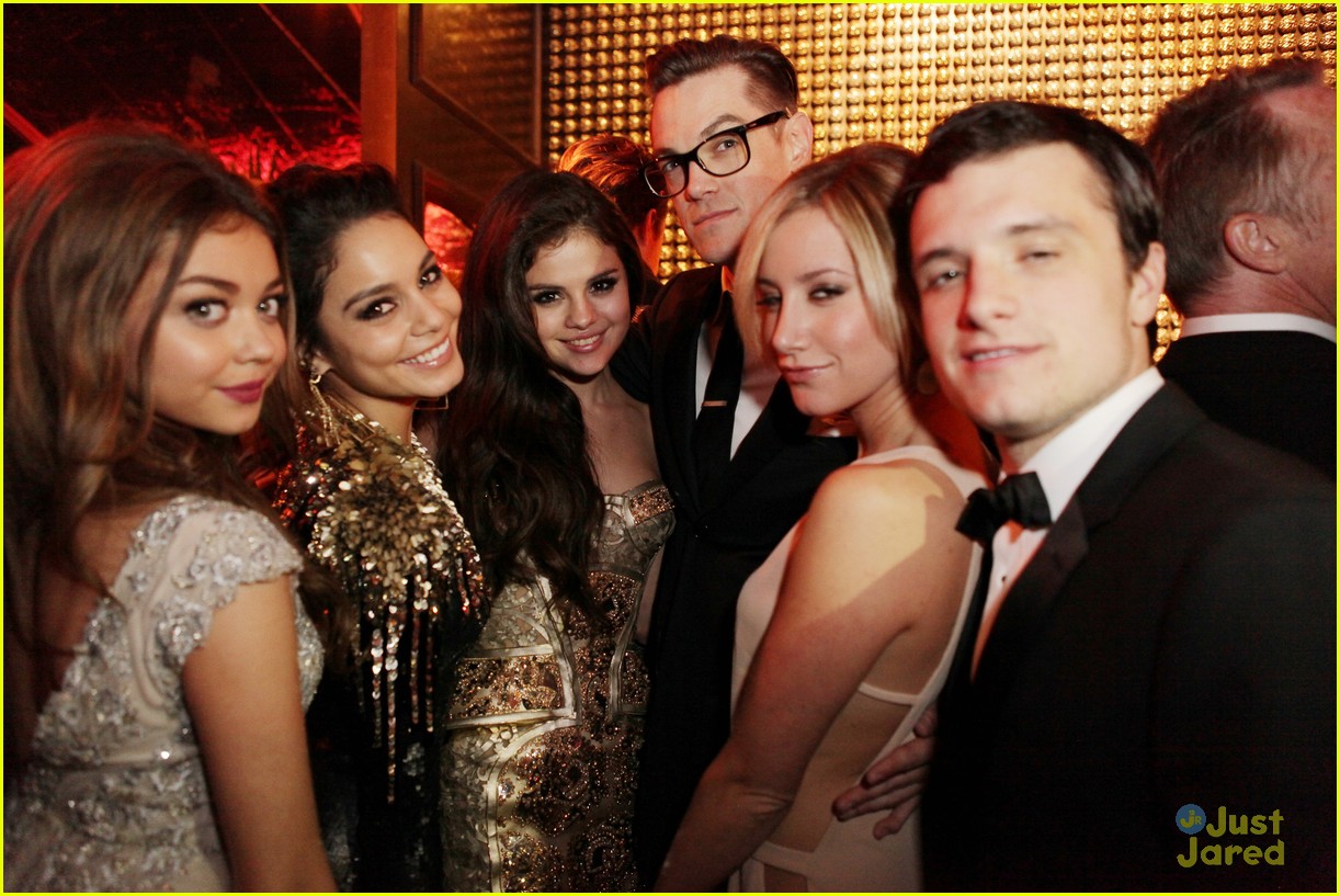 Ashley Tisdale: Golden Globe After Parties