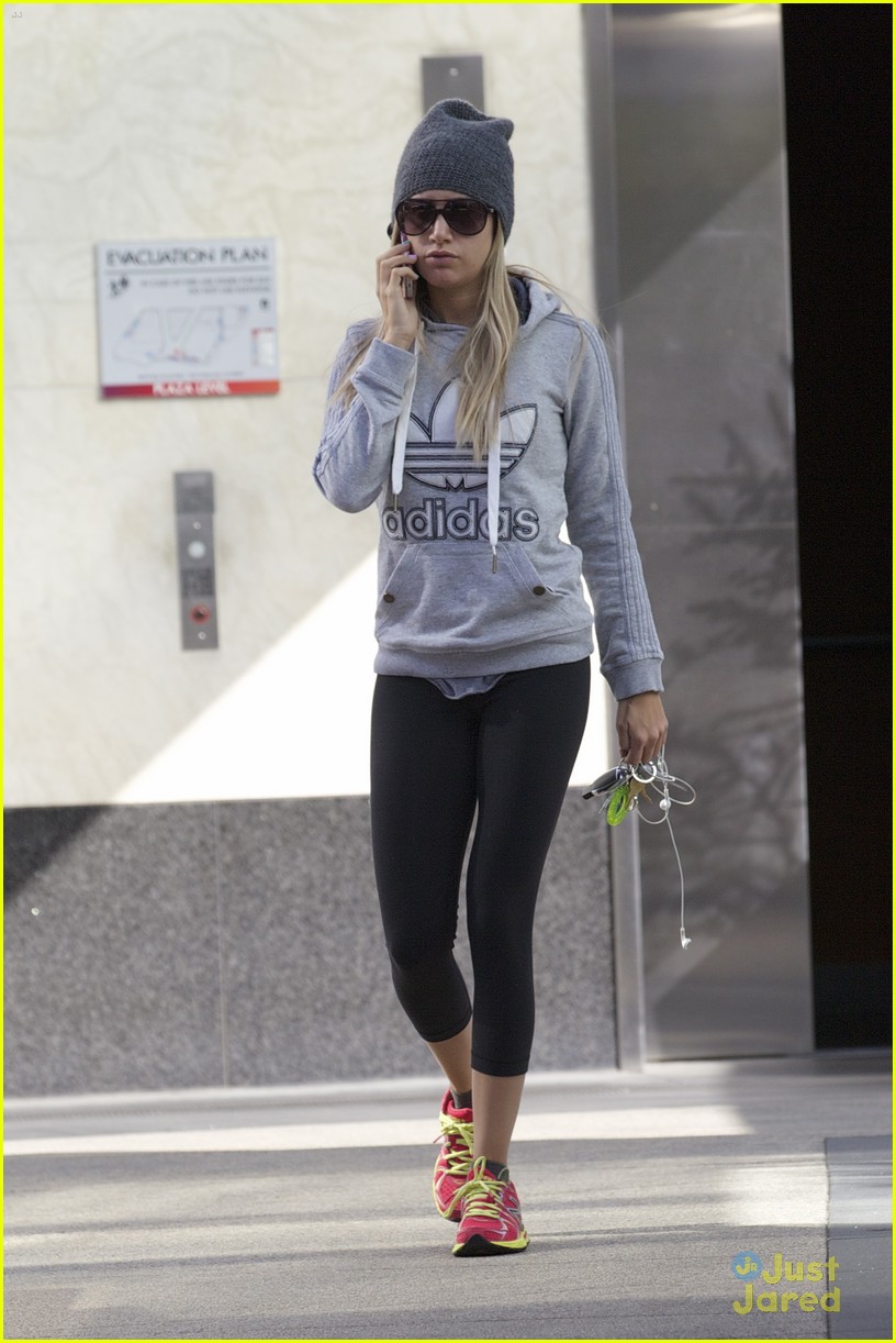 Ashley Tisdale Picks Up 'Left Behind' Book