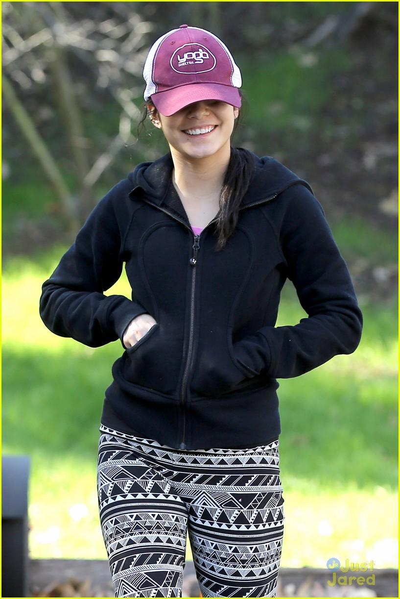 Vanessa Hudgens Hikes with Gal Pal & Sister Stella