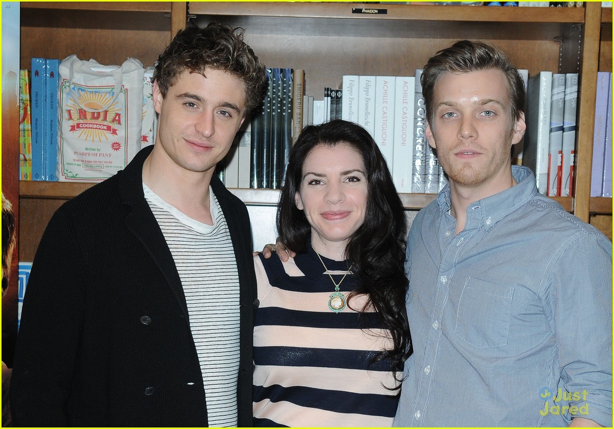 Jake Abel & Max Irons: 'The Host' Book Signing with Stephenie Meyer