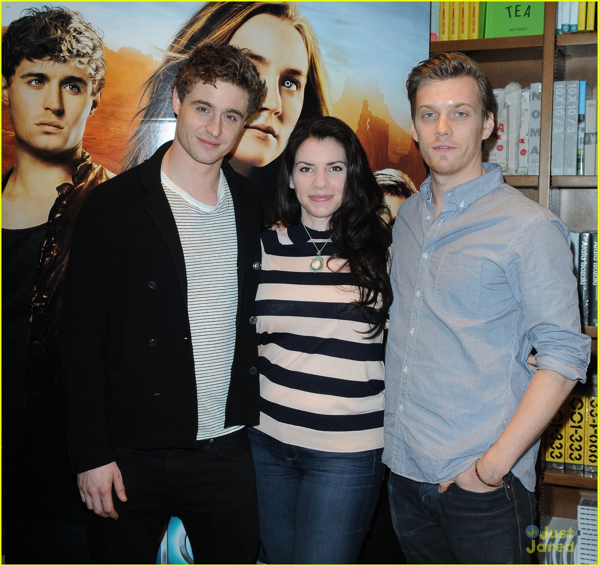 Jake Abel & Max Irons: 'The Host' Book Signing with Stephenie Meyer