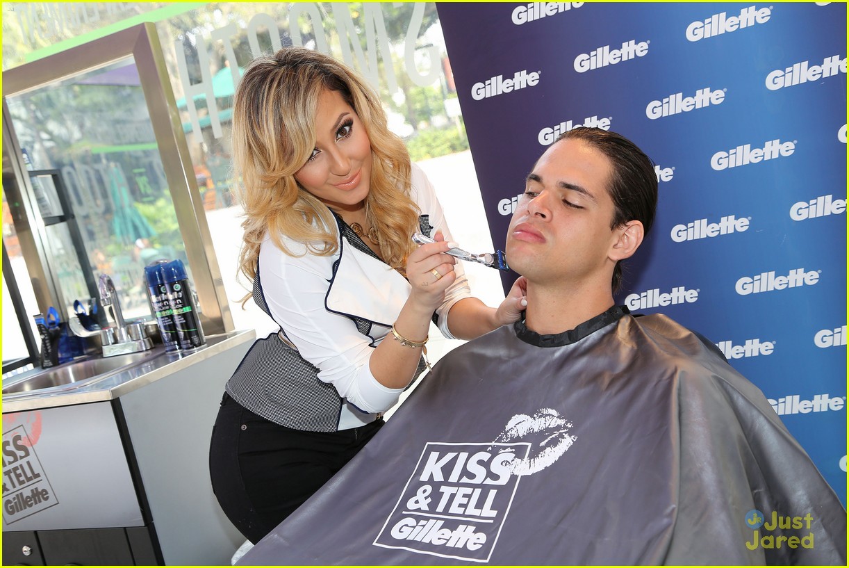 Adrienne Bailon: Kiss & Tell with Gillette in Miami