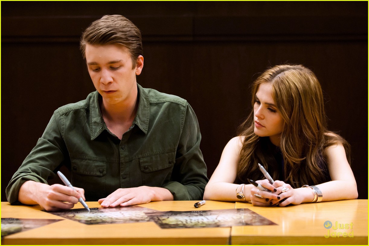 Alden Ehrenreich & Thomas Mann: 'Beautiful Creatures' Book Signing at The Grove